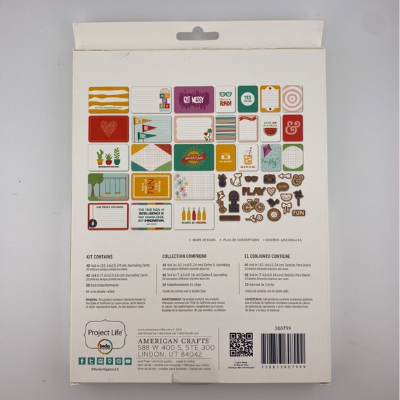 Project Life Hopscotch Card Set by Becky Higgins - Picture 3 of 7